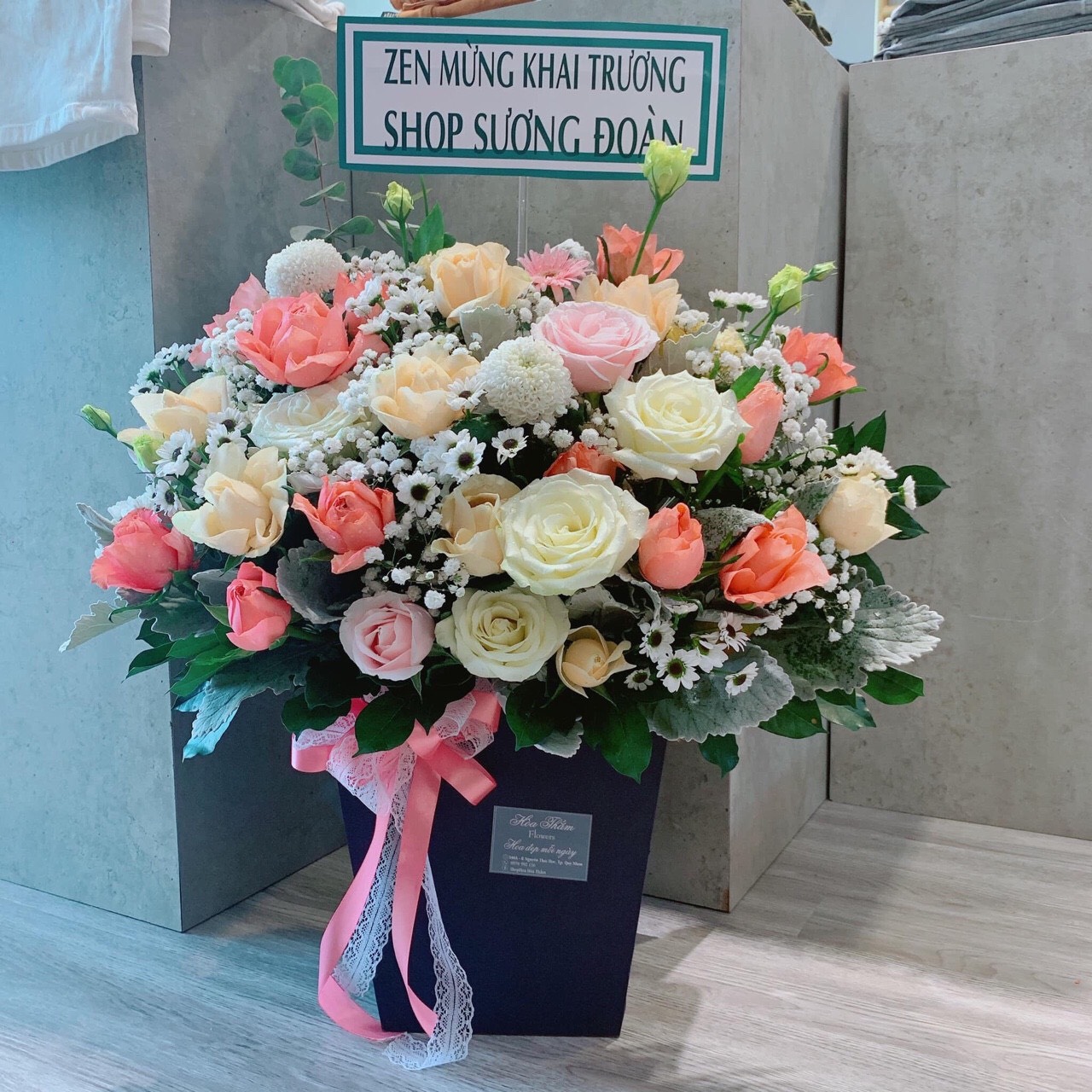 Đặt hoa tươi sự kiện tại Huế - liên hệ Shop Hoa Tươi Thời Đại